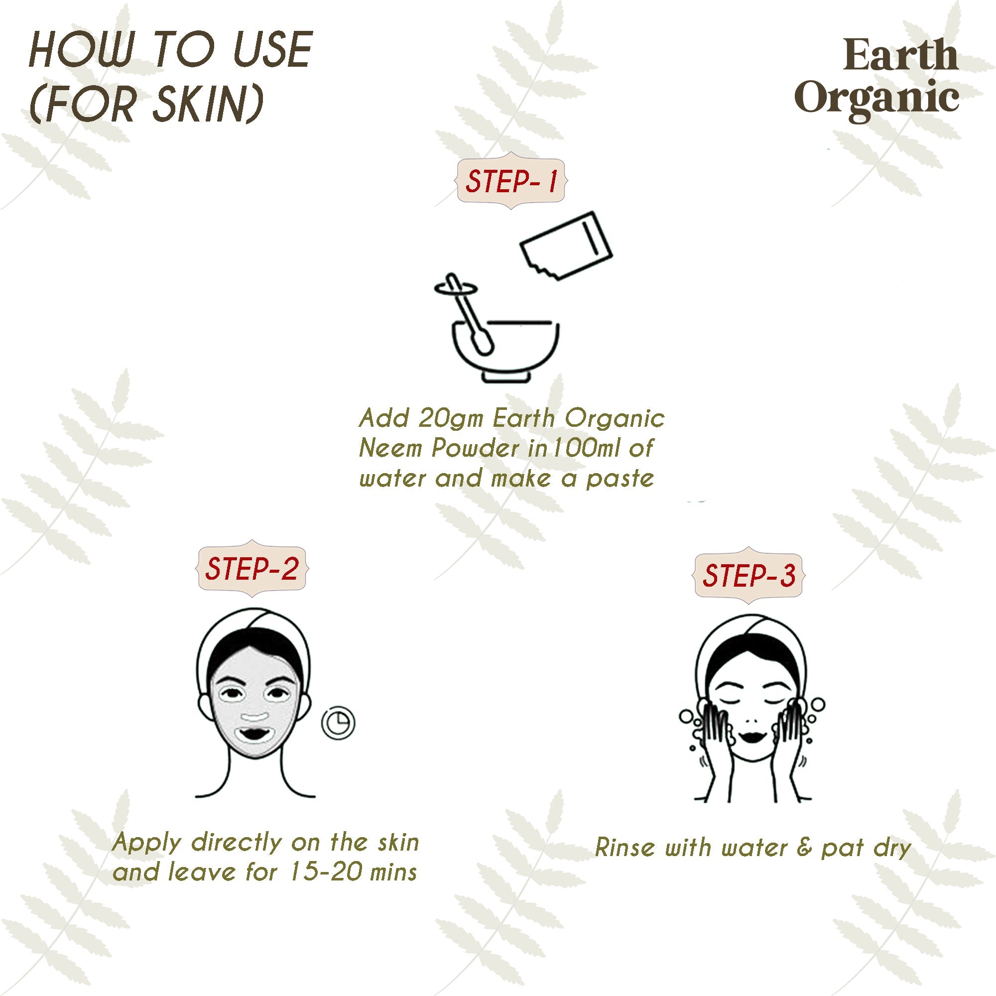 Beneficial for Face, Skin, Hair - The Earth Organic