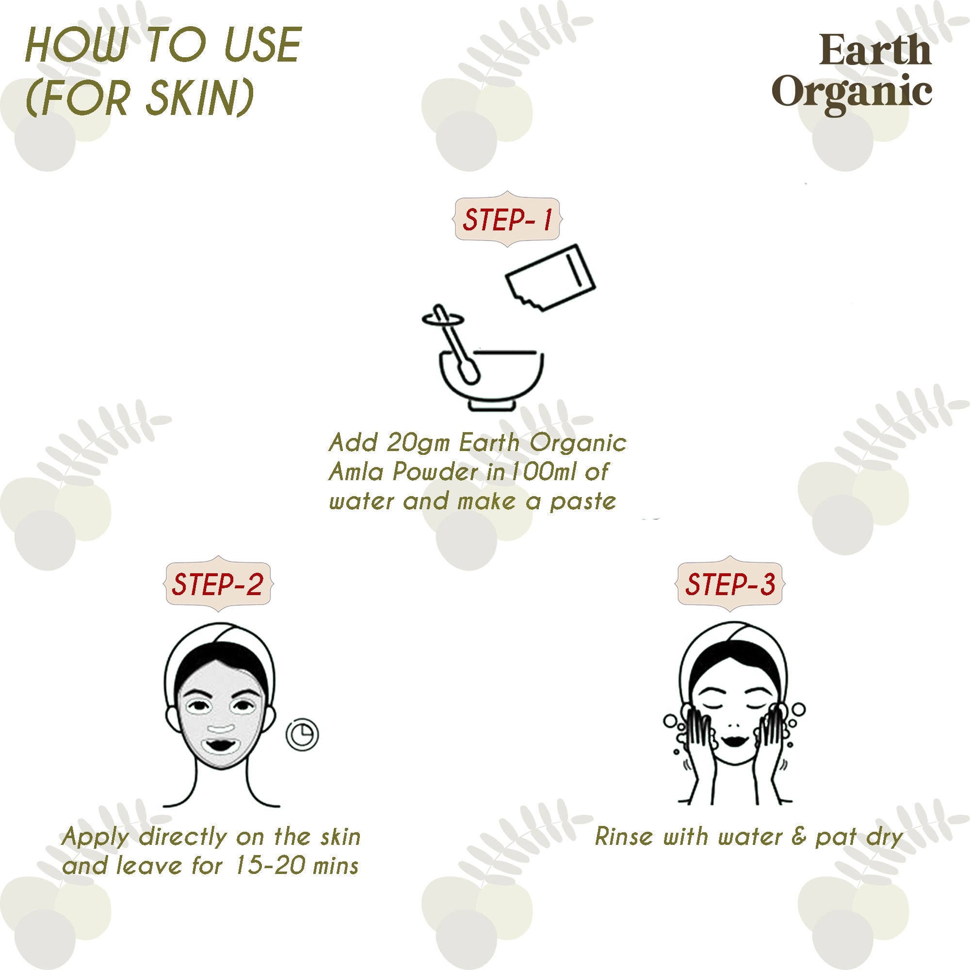 Beneficial for Face, Skin, Hair - The Earth Organic